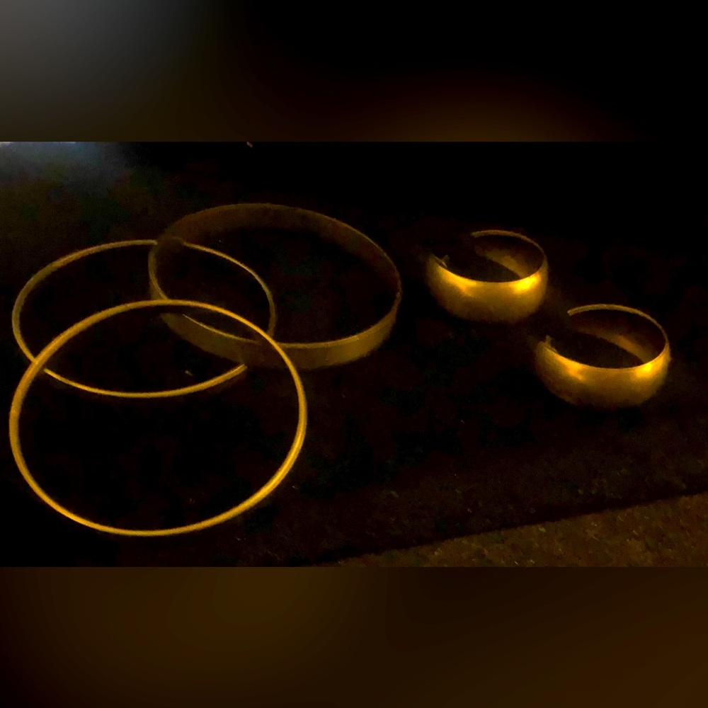 3 Bangle and Earring Set